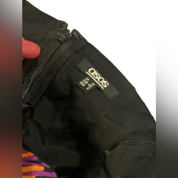 ASOS Dress Asymmetrical Size 8 - Picture 9 of 11